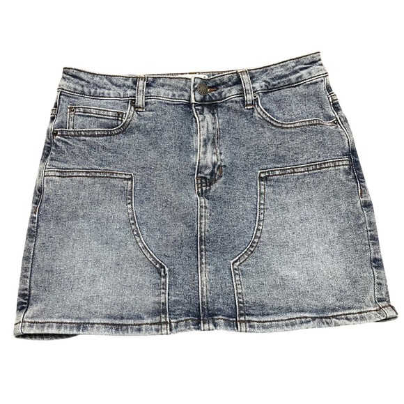 Guess Originals Dresses & Skirts - Guess Y2K style RODEO denim Mini Skirt Acid Wash Blue Size 27